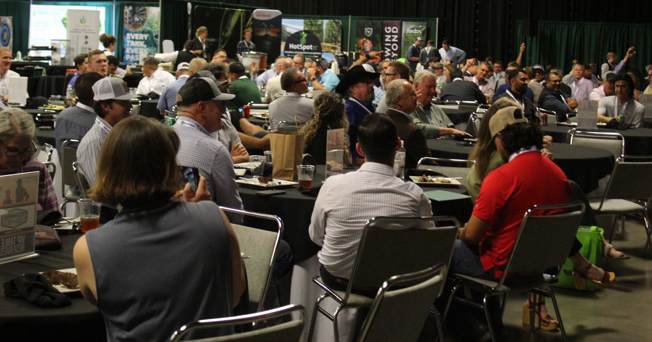 Crop advisers engaged during a session at the Crop Consultant Conference