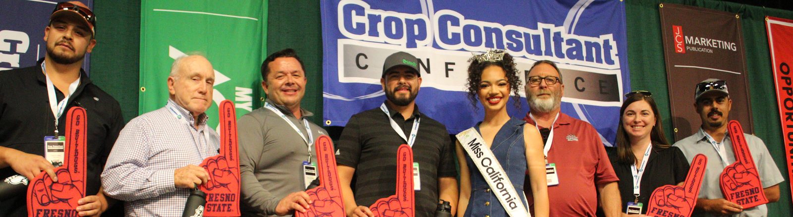 Award winners and Miss California recognized at the Crop Consultant Conference
