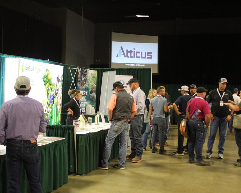 A Pest Control Adviser at the Crop Consultant Conference